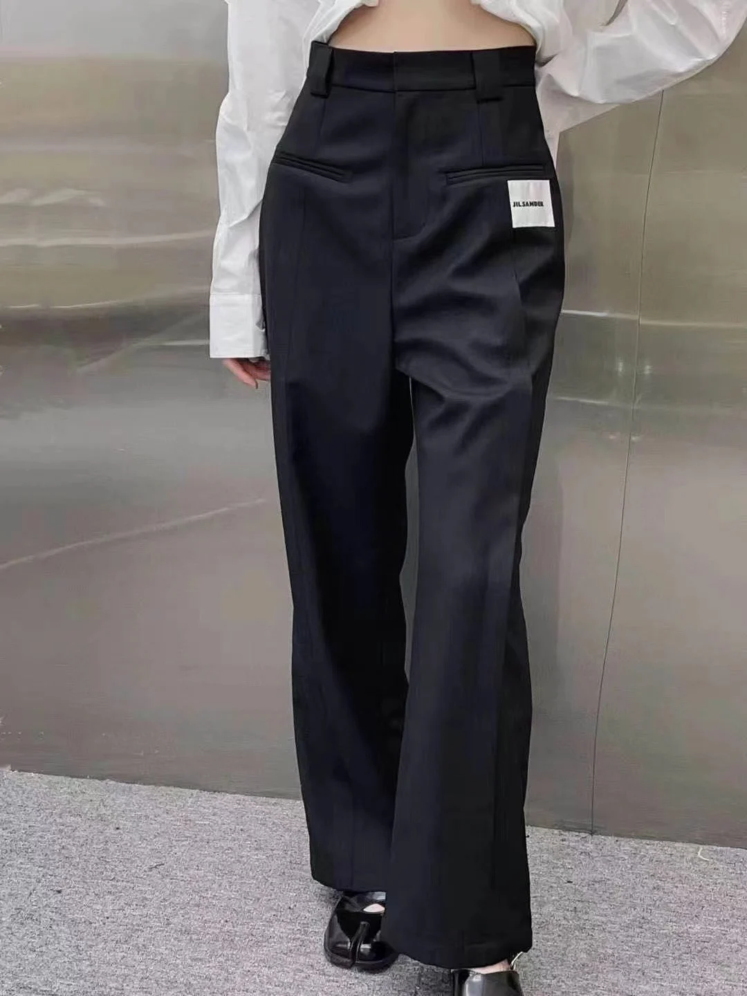 

Новинка, прямые и четкие брюки JIL SANDER 21AW для ранней осени