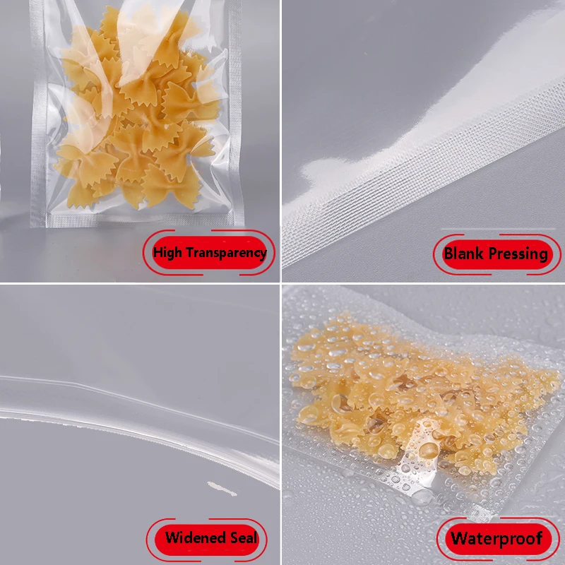 

100pcs/lot Plastic Zipper Pouch With LOGO Printed Custom Laminated Zip Lock Bag Resealable Frosted Food Packing Bags