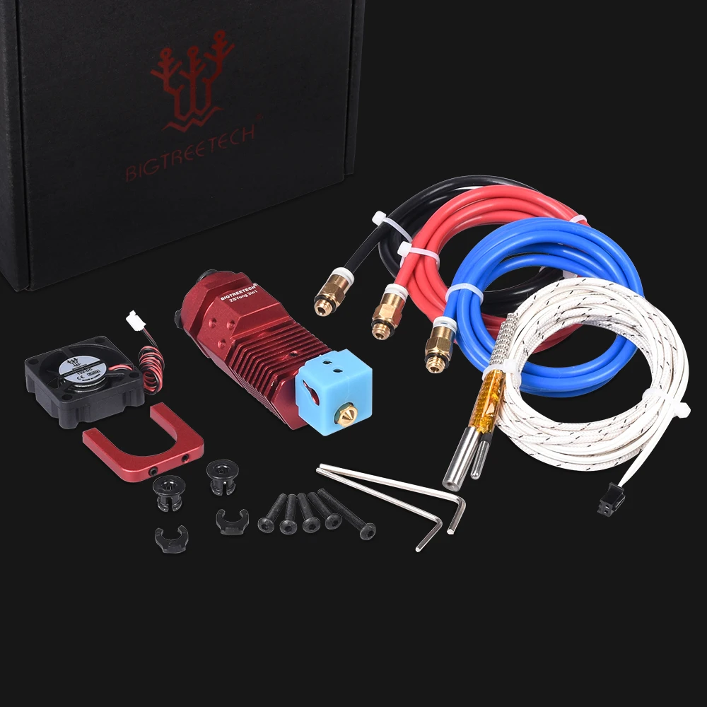 bigtreetech 3 in 1 out hotend extruder kits 1224v switching hot end kits remote feeding for cr10 series 3d printer parts free global shipping