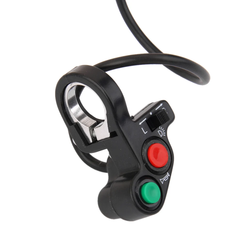 Выключатель для мотоцикла 7/8 дюйма электрический скутера квадроцикла