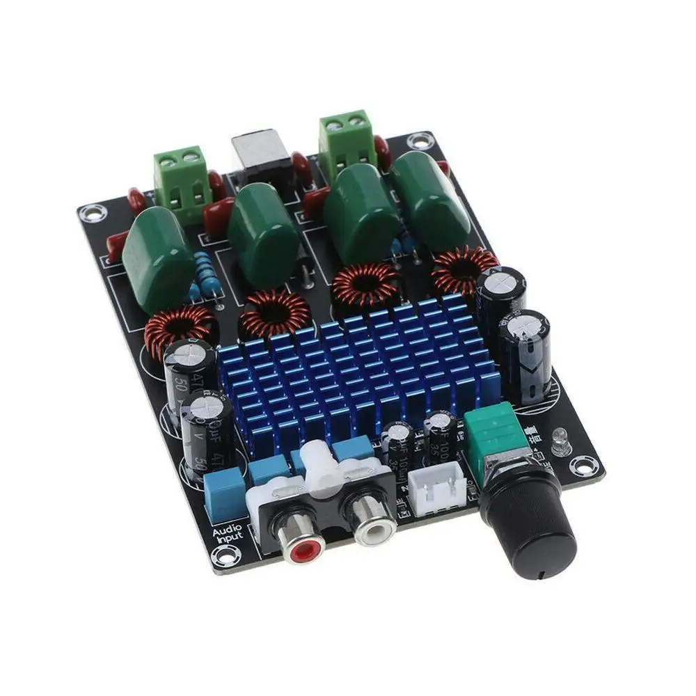 Цифровая плата усилителя мощности высокая мощность 100 Вт * 2 TPA3116D2 домашняя Плата