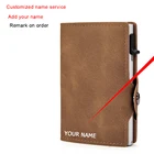 Кошелек мужской кожаный с Rfid-защитой и отделением для банкнот