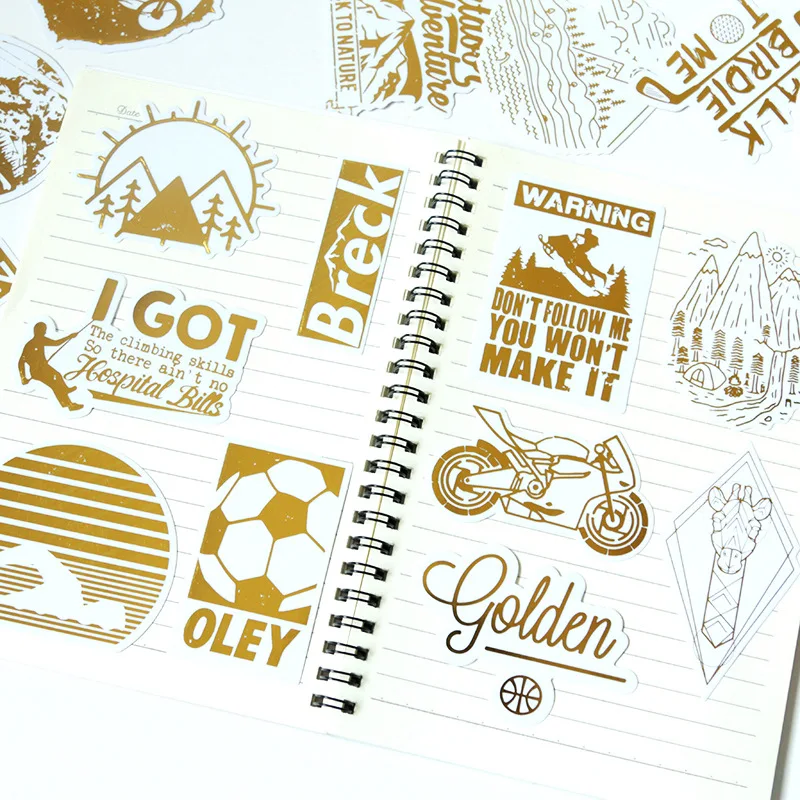 35 шт./компл. наружная бронзовая наклейка животные ПВХ граффити автомобиль для