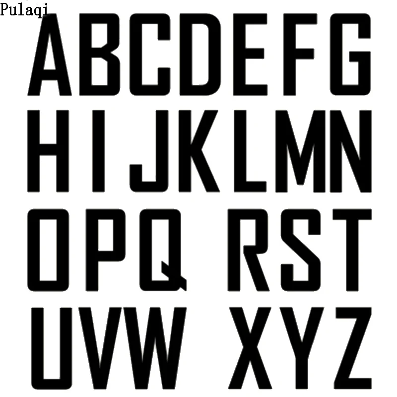 Pulaqi Печатный термотрансферный винил Термотрансферная печатная буква печать для