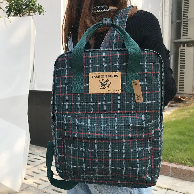 Женский рюкзак модная женская сумка на плечо одноцветная школьная для девочек