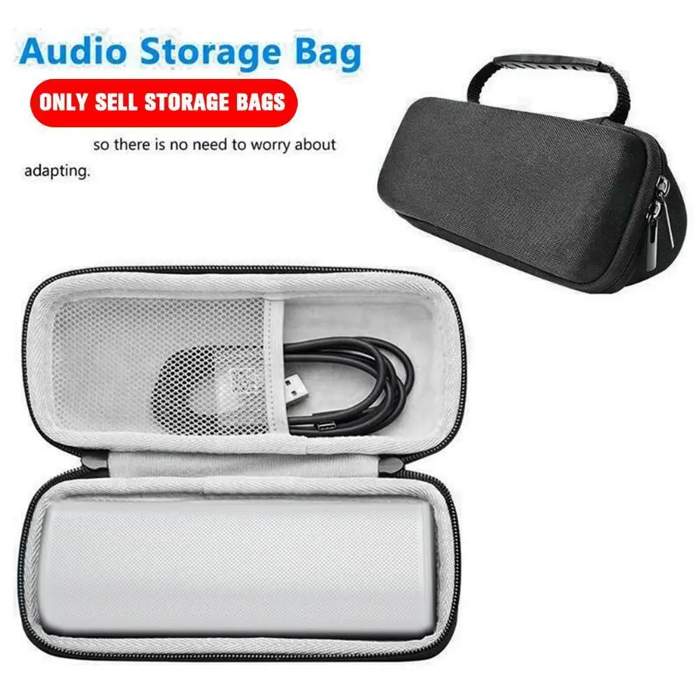 

Portable Bluetooth Speaker Case Cover Box For Sonos Roam Smart Speaker Shockproof Dust-proof Protection Carrying Storage Bag