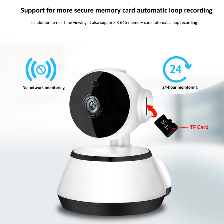 720P ip камера беспроводная домашняя безопасности s наблюдения Wifi ночное видение CCTV