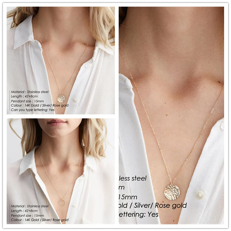 CC колье ожерелье кулон чокер модное ювелирное изделие золотой цвет Collier Femme