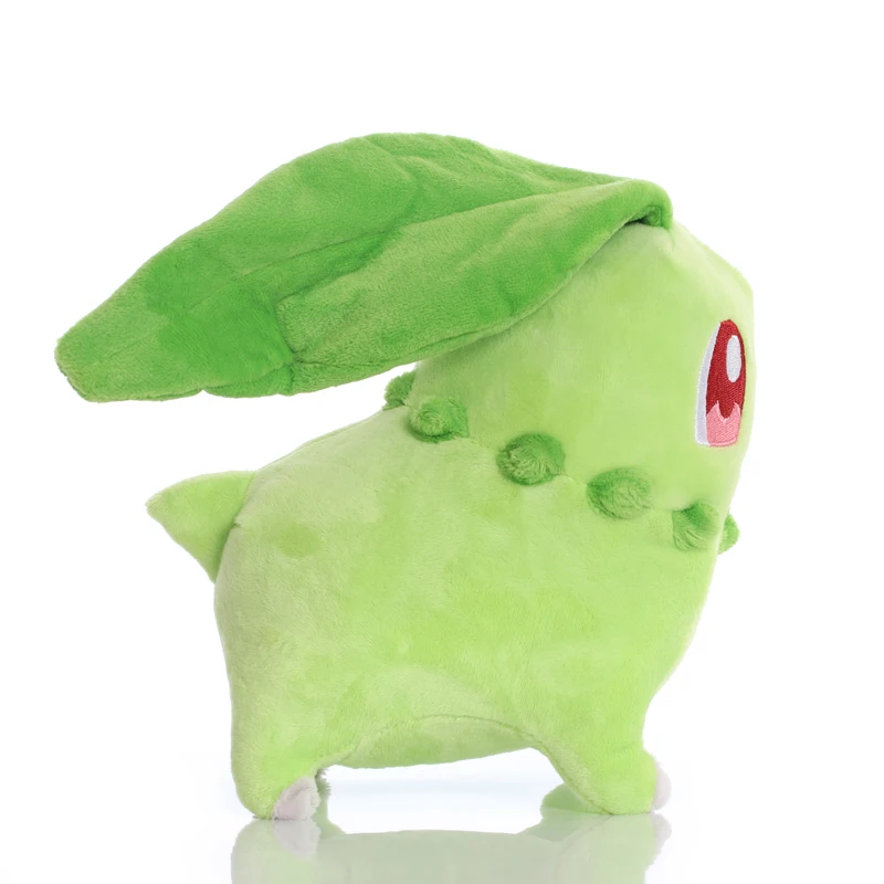 5 шт./лот 20 см TAKARA TOMY Pokemon Chikorita Плюшевые игрушки Мягкие животные куклы Подарки для