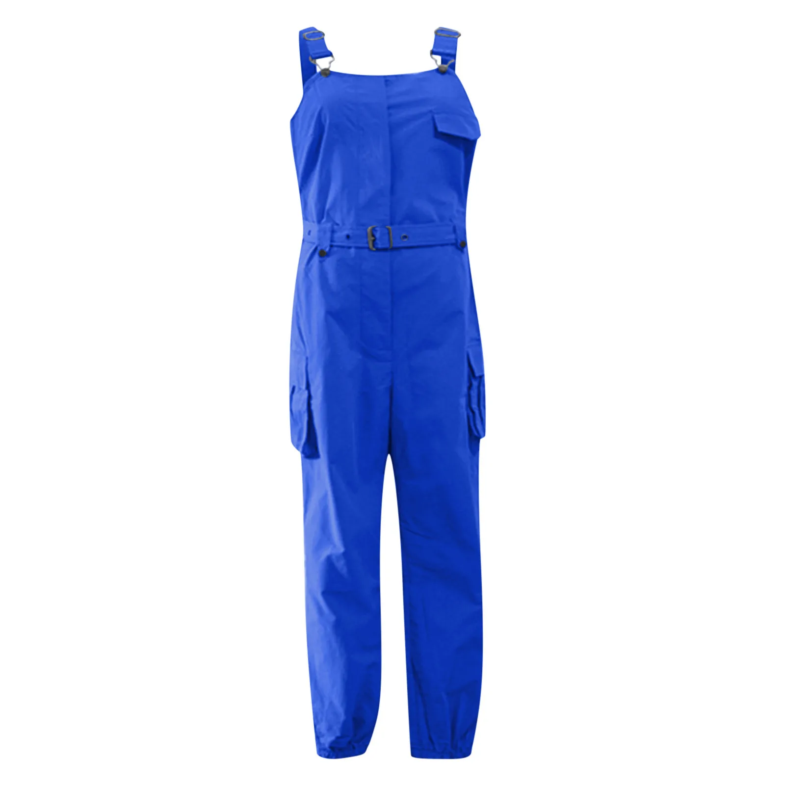 

Mono Mujer Verano 2021 Women Loose Dungarees Jumpsuit Loose Long Rompers Jumpsuit Pants Trousers Ladies Sleeveless Jumpsuit