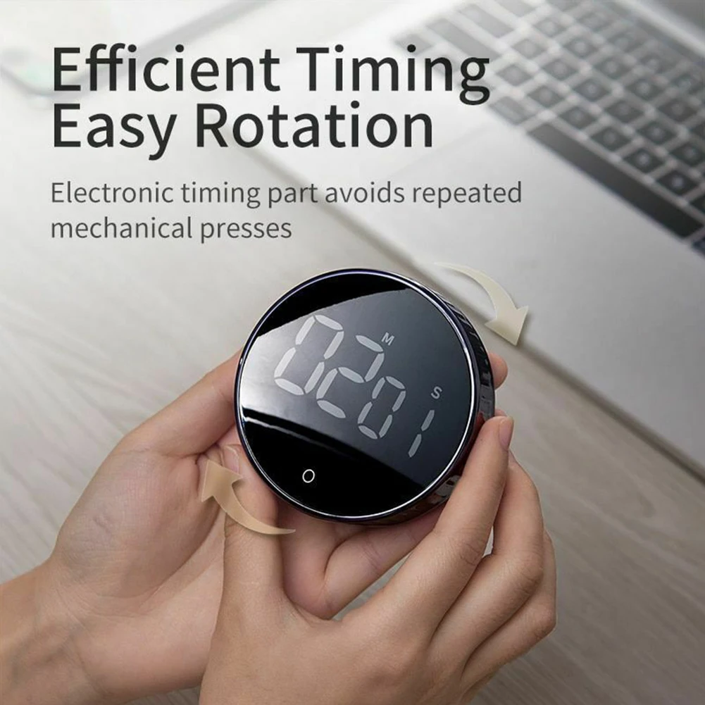 Магнитные Цифровые таймеры ручной телефон обратный отсчет будильник