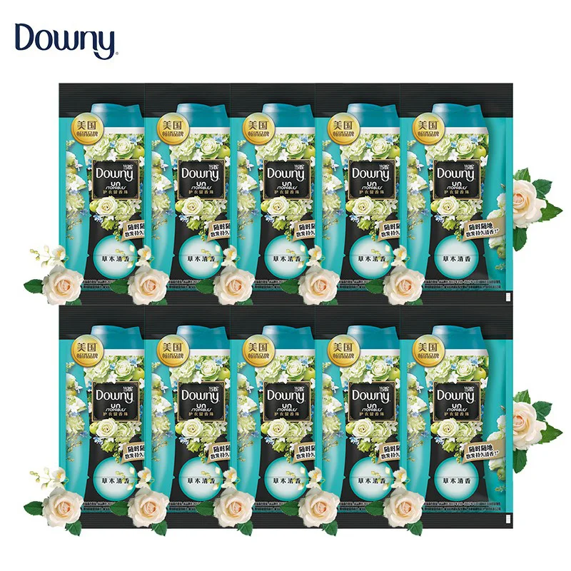 Оригинальные Ароматические бусины Downy P & G для белья, смягчитель одежды, растительный экстракт духов, бусины-усилители запаха для стирки 22 г/упак. - изображение