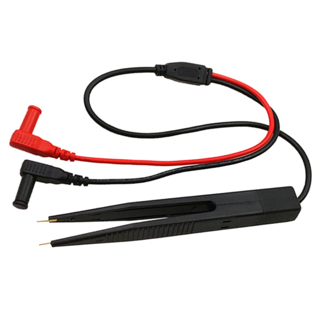 

SMD Chip Component Testing Tool Multimeter Pen Probe Lead Tweezers