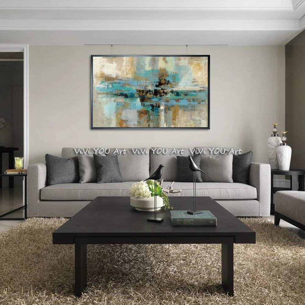 Домашний декор в скандинавском стиле картины ручной работы на холсте Настенная