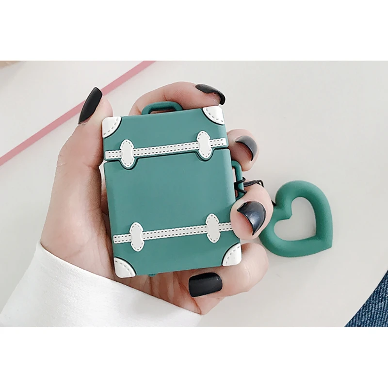 Retro Suitcase Bluetooth Headset Cover for Apple | Электроника