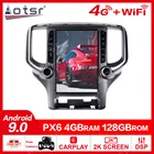 Android9.0For Dodge Оперативная память 2018 2019 2020 Android автомобильный радиоприемник Tesla Стиль Автомобильный мультимедийный плеер GPS навигации автомобиля магнитола рекордер