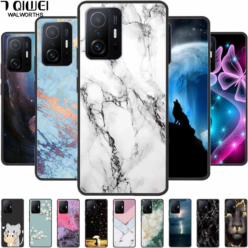 

Cases For Xiaomi 11T Pro Case Silicone Soft Back for Funda coque xiaomi 11t pro Cover for xiaomi 11t case mi11t mi 11t pro TPU