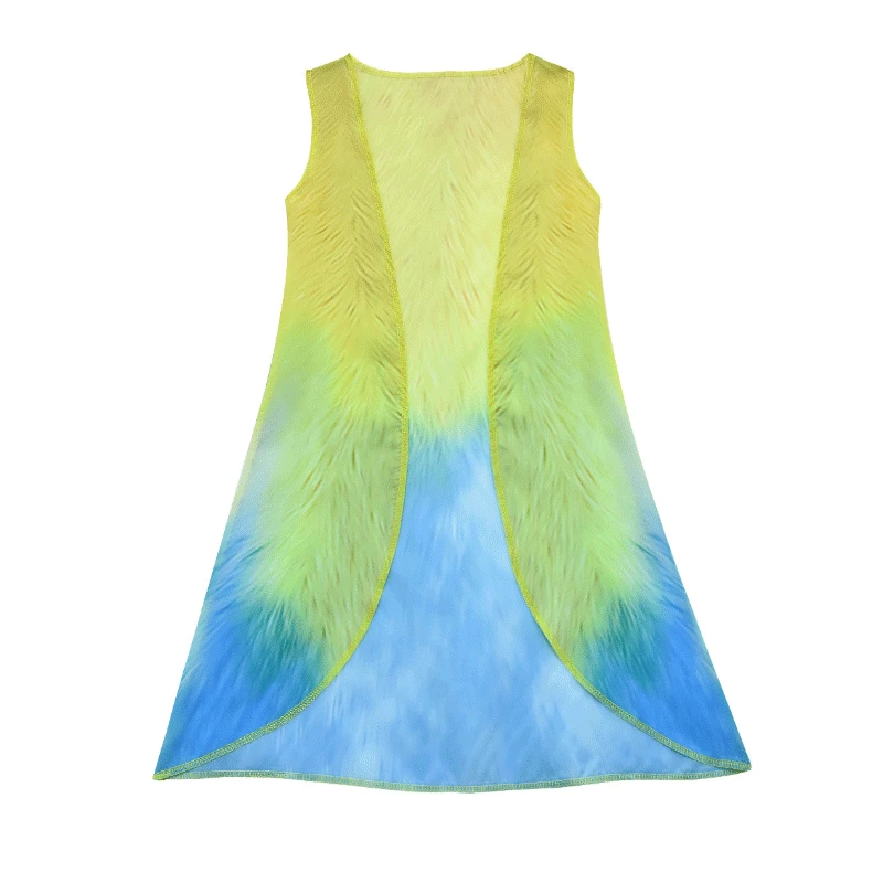 

2021 New children's game role-playing troll 2 magic elves 2 children's cartoon Halloween costume set