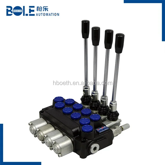

P40 P80 Series Monoblock Directional Control Valves for hydraulic control