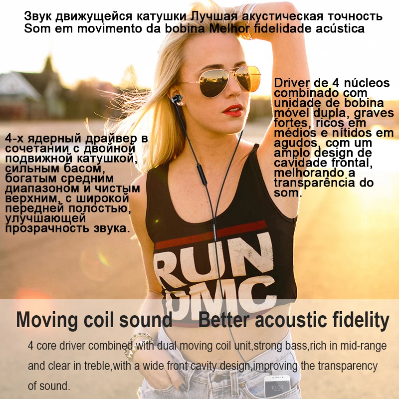 Awei стерео спортивные наушник наушники проводные вкладыши для телефона