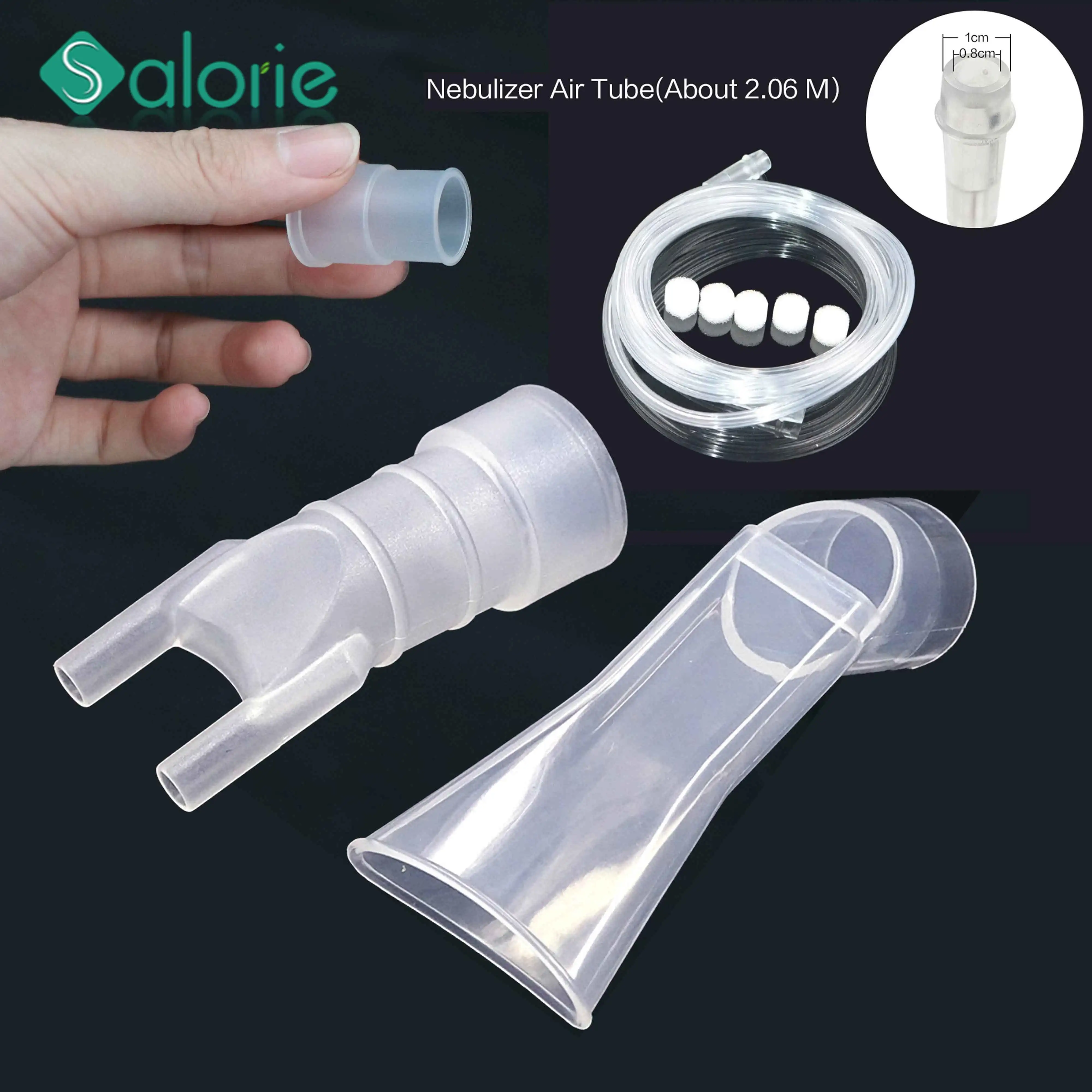 Nebulizer Accessories Spray Mask Mouth Nose tube Filters Atomizer Cup Catheter Inhaler Set Medical Compressor |