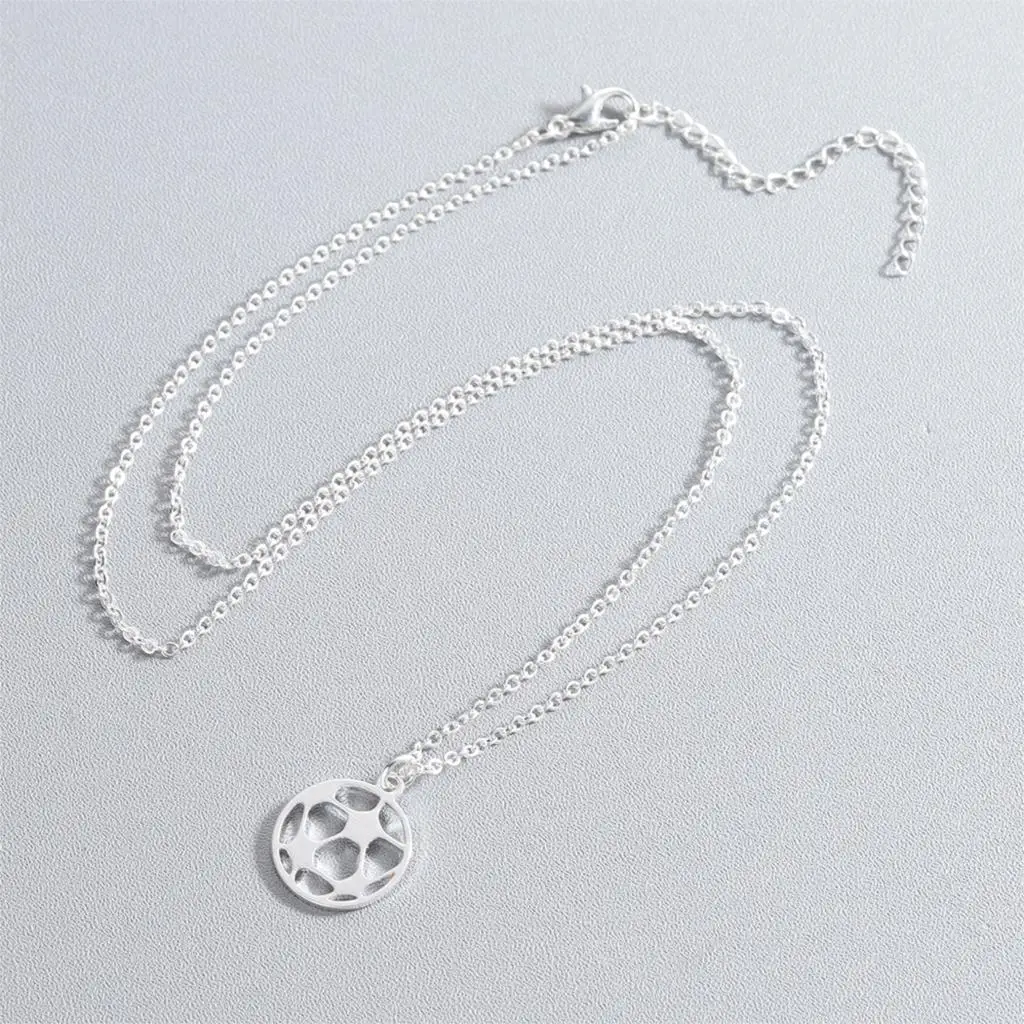 Cxwind очаровательное колье из нержавеющей стали для футбола ювелирное изделие