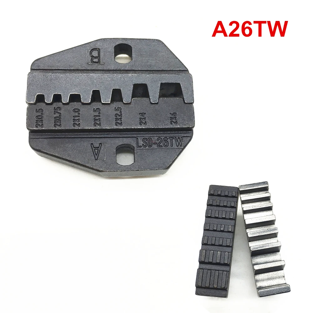 

Обжимные матрицы LSD A26TW для двойных кабельных гильз 20-10AWG