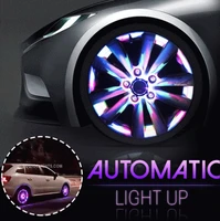 nightglow car wheels glowing lights waterproof solar energy flash colorful atmosphere lamp dropshipping store