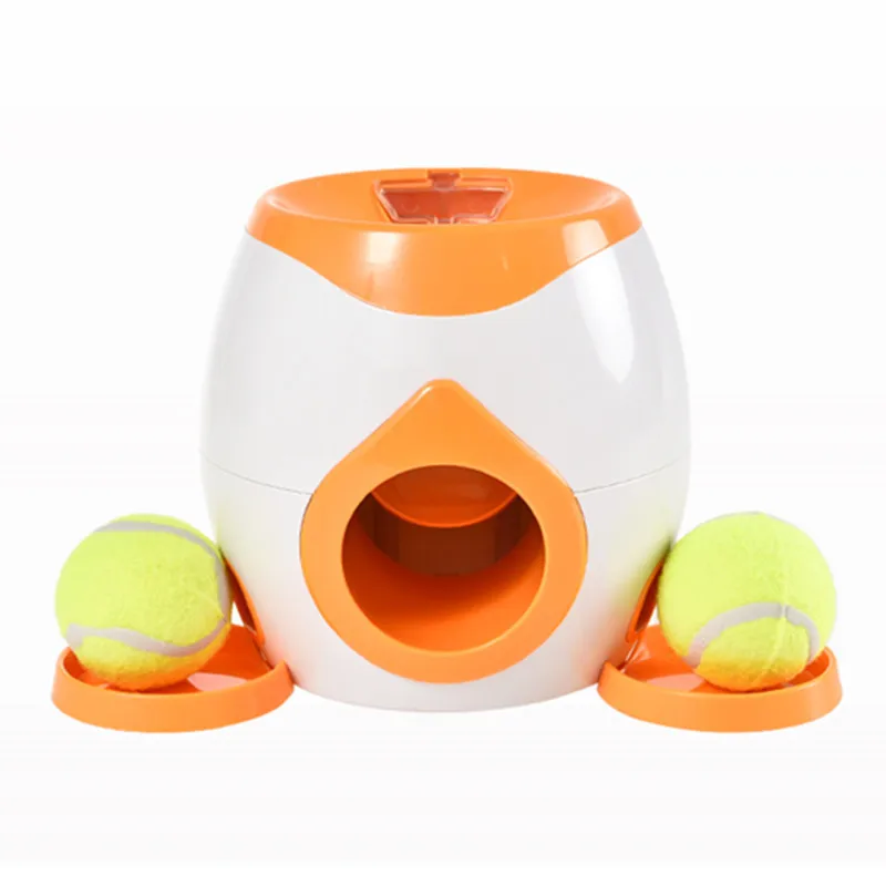 

Dog Tennis Food Reward Machine Dog Interactive Training Intelligent Automatic Leaker Pet Toys Interactive Entertainment