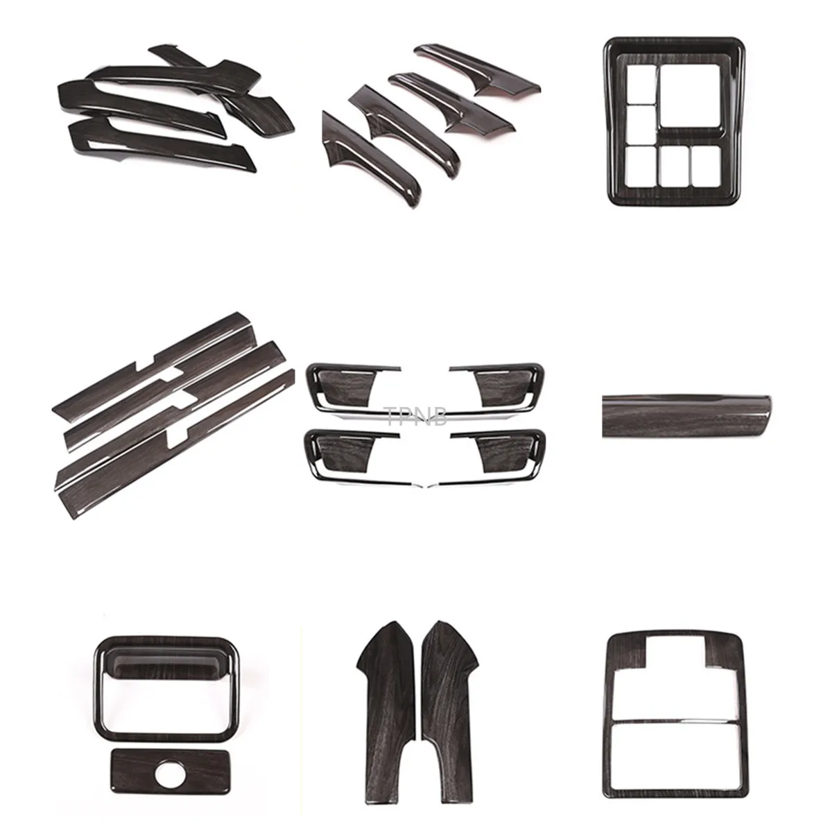 Подлокотник из черного АБС пластика под дерево переключатель для внутренней