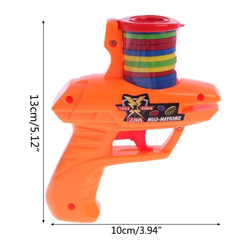 

Classic Children Flying Saucer Guns 15 EVA Soft Bullets Outdoor Party Kids Toys Xmas Gifts