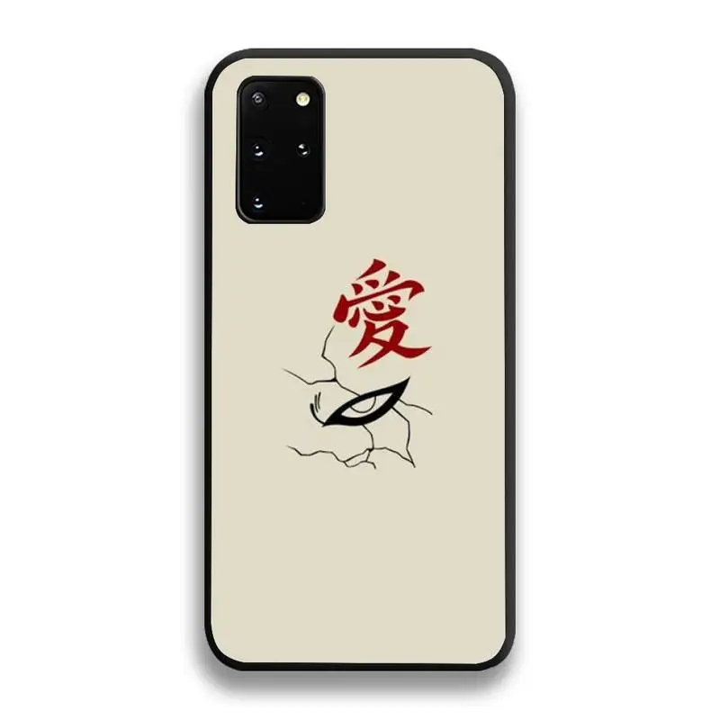 

Japan Anime Naruto Gaara Phone Case For Samsung Galaxy S20 FE plus Ultra S6 S7 edge S8 S9 plus S10 5G lite 2020