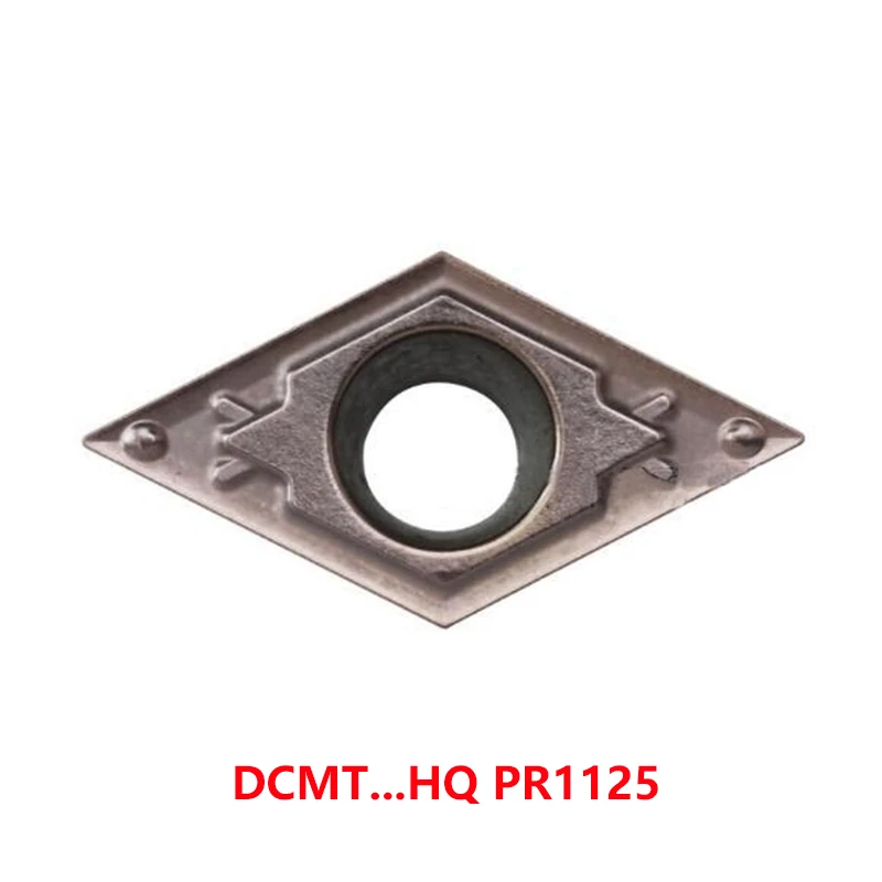 

Оригинальные карбидные вставки DCMT11T302 HQ DCMT11T304 HQ PR1125 DCMT DCMT11T304 DCMT 11T302, для токарного станка с ЧПУ, 10 шт.
