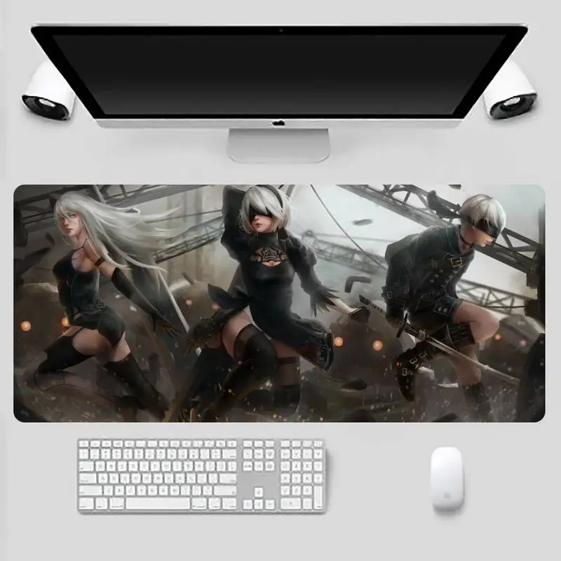 

nier automata game Beautiful Anime Mouse Mat Game Office Work Mouse Mat pad X XL Non-slip Laptop Cushion mouse pad