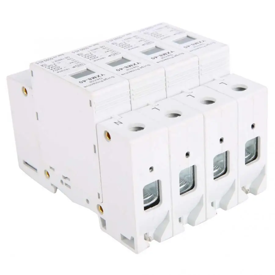 Автоматический выключатель Mini 4P 40KA House Surge Din Rail Низковольтное защитное