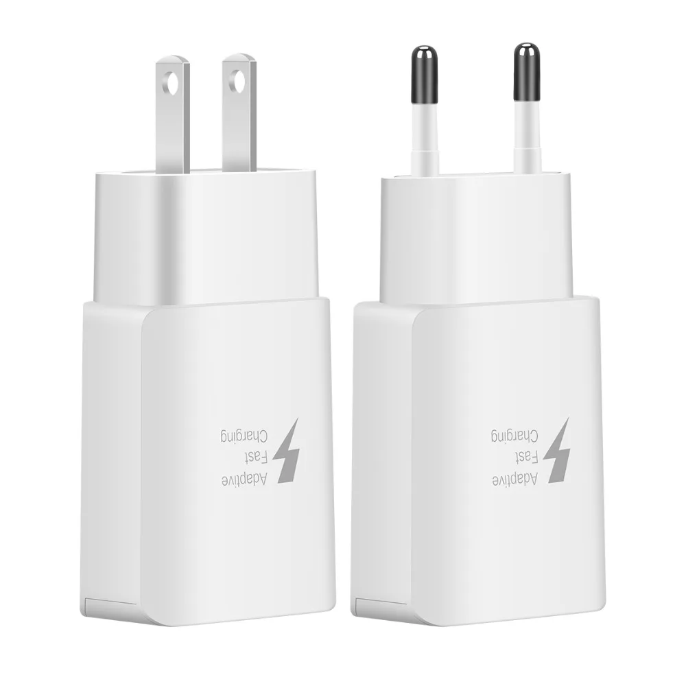 KOOYUTA QC 3,0 адаптер зарядного устройства с двойным USB EU/US Вилка Путешествия стены Быстрая зарядка зарядное устройство для iPhone X samsung S8 мобильного телефона зарядное устройство