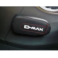 car styling for isuzu dmax d max 1pc carbon fiber leather leg cushion knee pad armrest pad interior car accessories