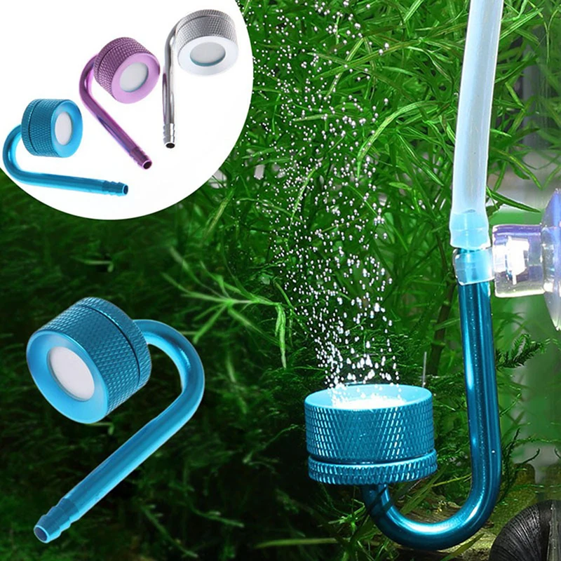 

Aquarium CO2 Diffuser Aluminum Alloy Disperser Bubbler