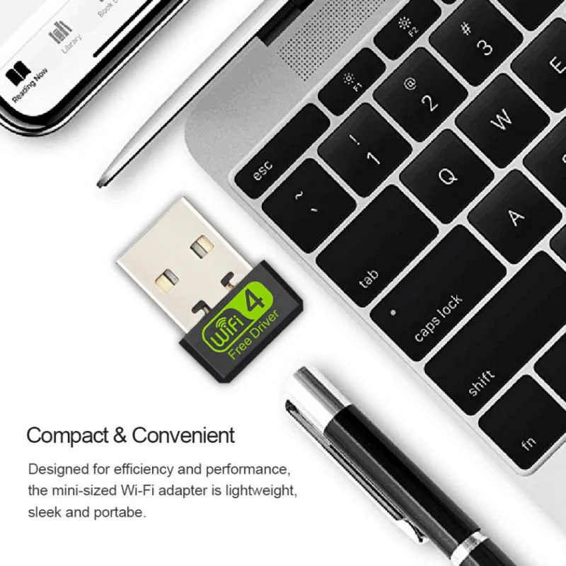 2.4GHz Mini USB Wifi Adapter 150Mbps Ethernet Dongle Network Card Antena Wi-Fi Receiver Free Driver For PC Laptop | Компьютеры и офис