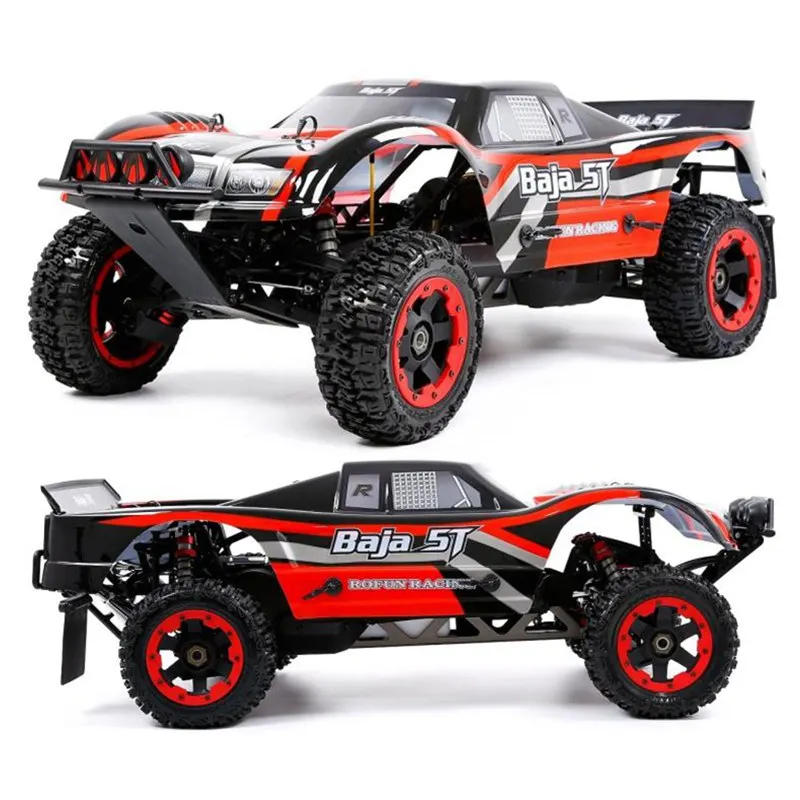 1/5 Масштаб RC baja Rovan 5T 32cc газовый двигатель 2WD готов к запуску RTR коротких курсовых грузовиков радиоуправления внедорожных автомобилей hoby модель