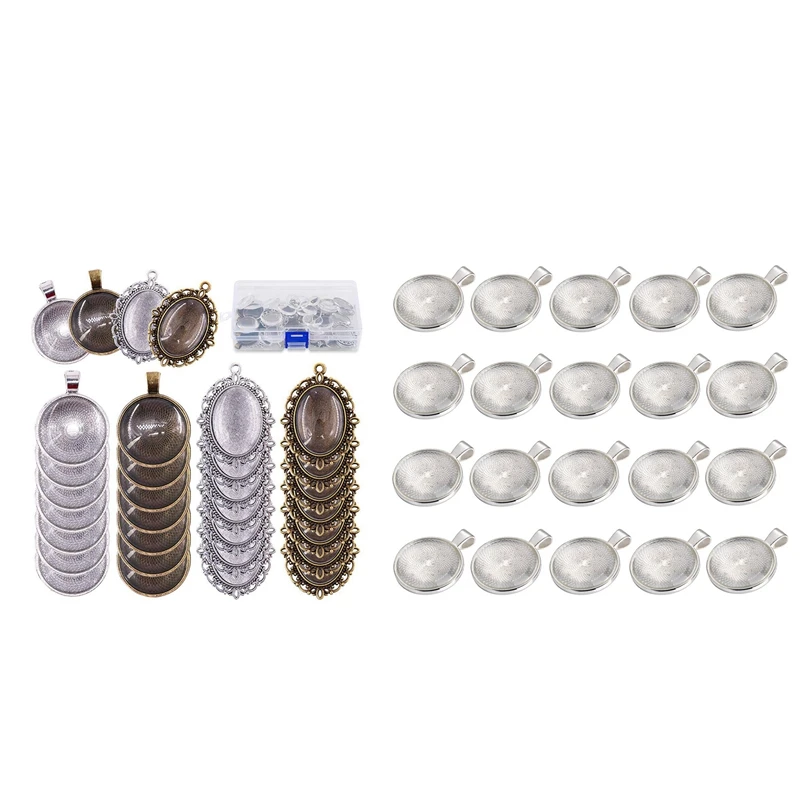 40 шт. подвесных лотков с круглой рамкой и стеклянной купольной плитой 25 мм 64 16