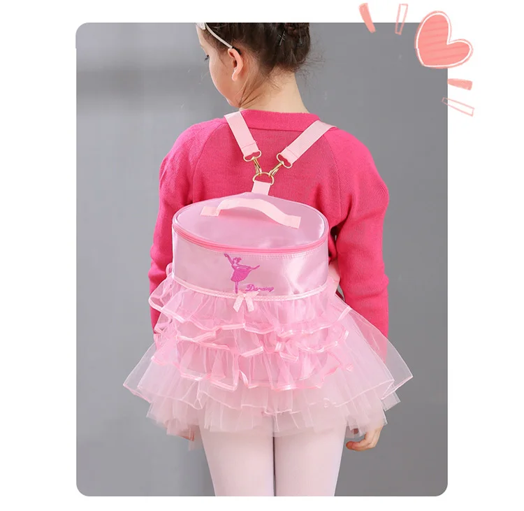Балетная Сумка пачка для девочек балетные танцевальные сумочки практики