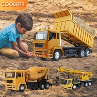 childs rc car engineering vehicle toys mixing crane dump truck model electric loader freight remote control car gifts for boys