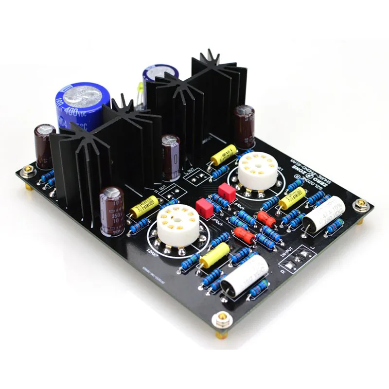 Lusya MM PHONO 12AX7 Tube предусилитель аудио панель усилителя 12 15V AC DIY/готовая