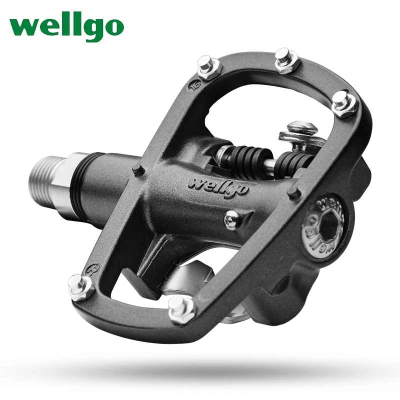 MTB горный велосипед бесклипсовый авто замок педали с бутсами SPD совместимый