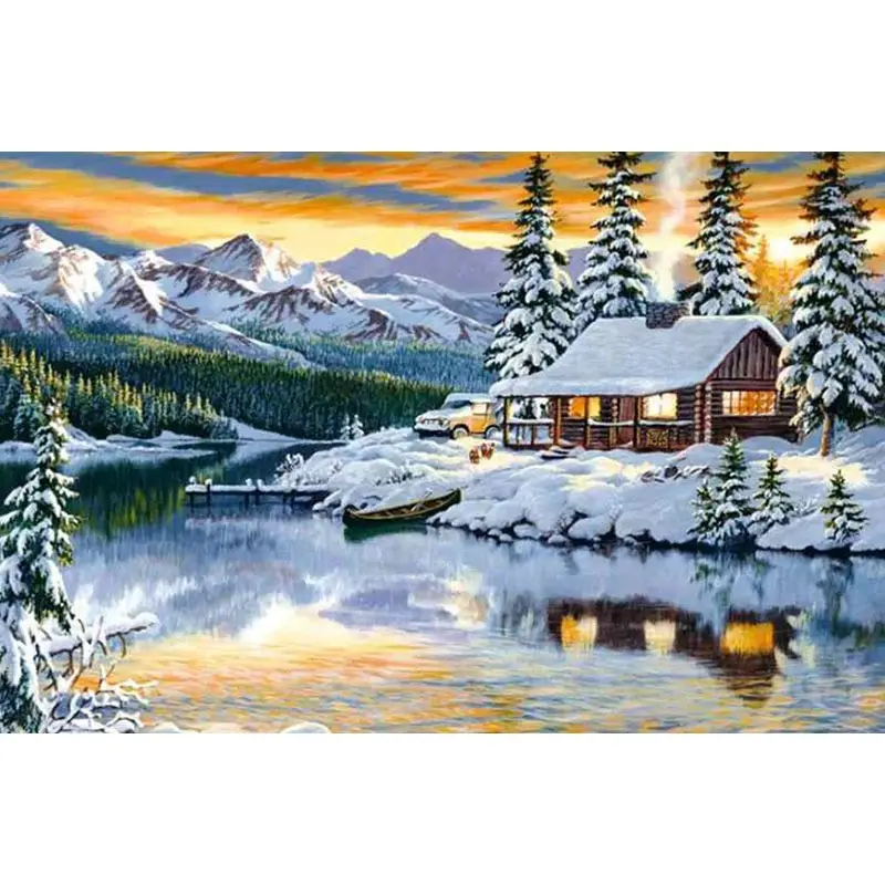 

5D Diy Diamond Painting Cross Ctitch Kits Diamond Embroidery Cross Stitch Home Decoration Painting home decor label