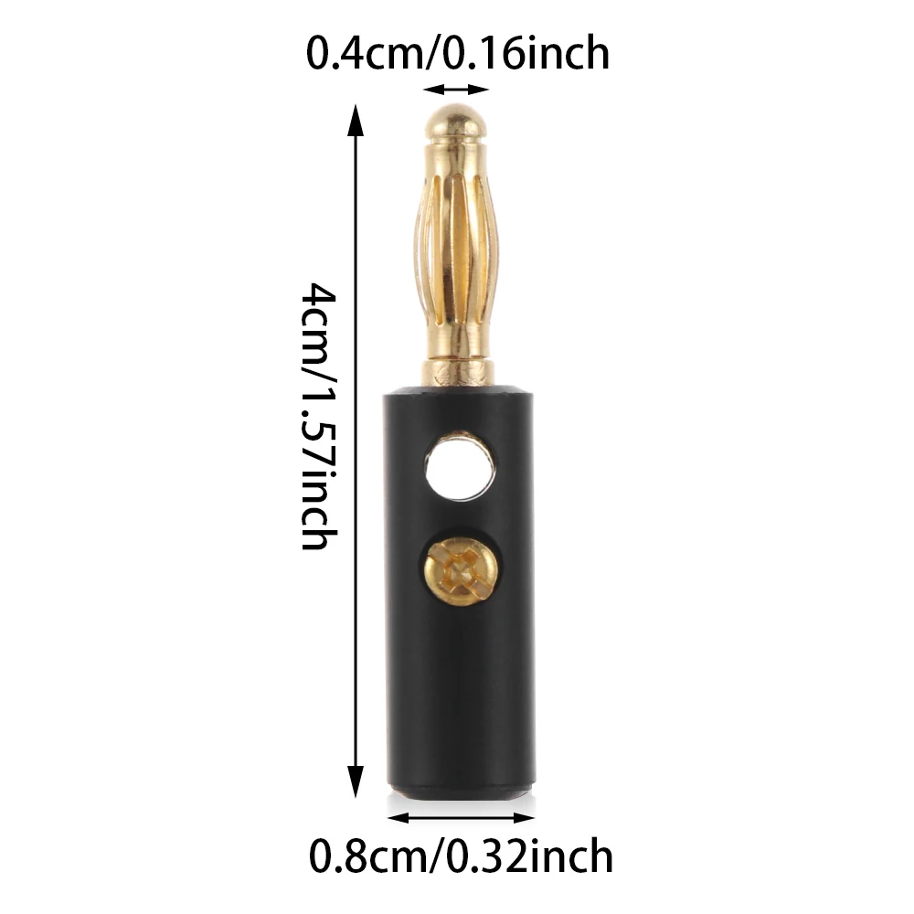 10 шт. позолоченные штекеры типа банан | Электроника