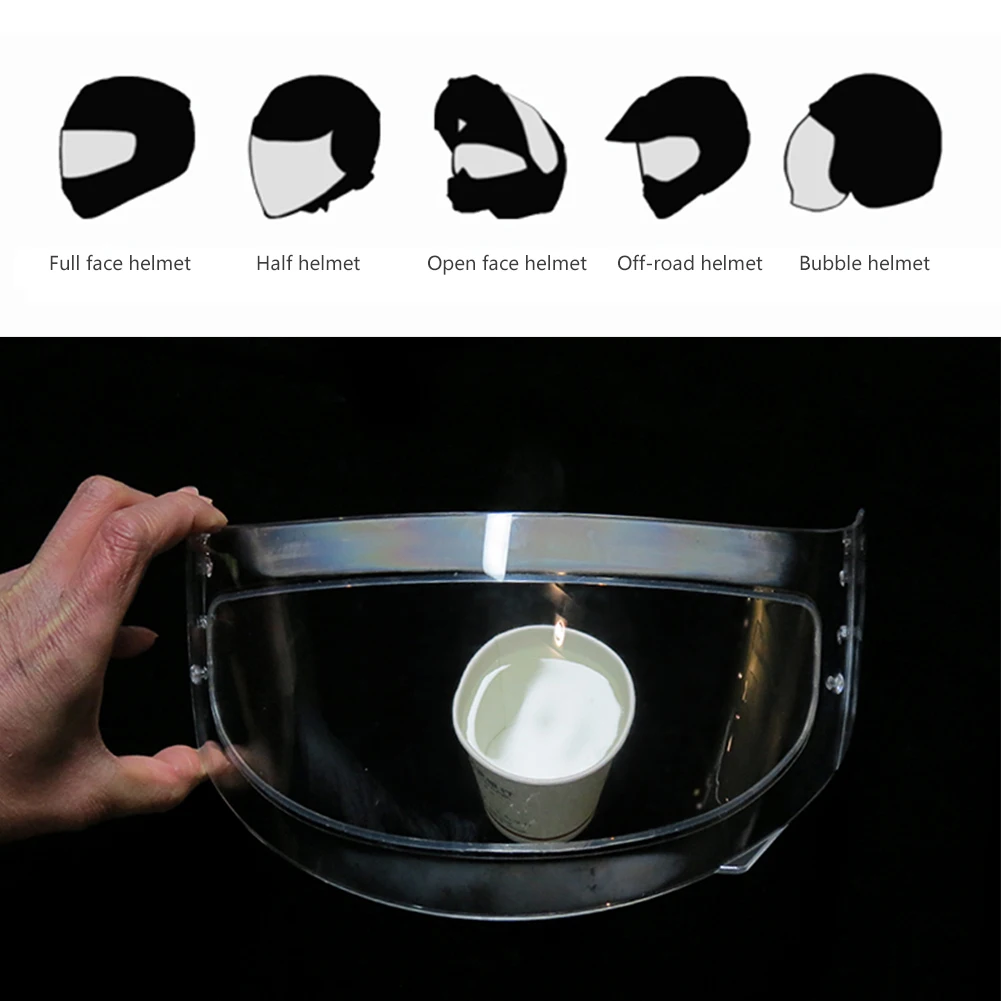 

UniversaHelmet Anti-fog Film Motor Helmet Rainproof High Quality Anti-rain Helmet Patch Film for Motorcycle Lens Stickers