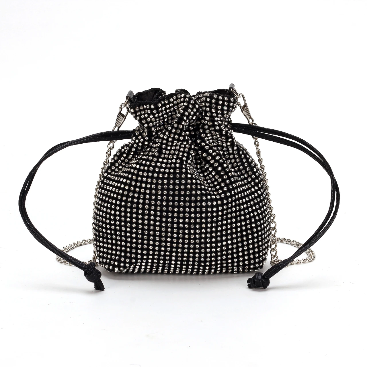 

The Whole Package Of Diamond-Studded Women's Bags Fashion Chain Soft Shoulder Bag Ladies Mini Handbag Luxury Brand Crossbody Bag