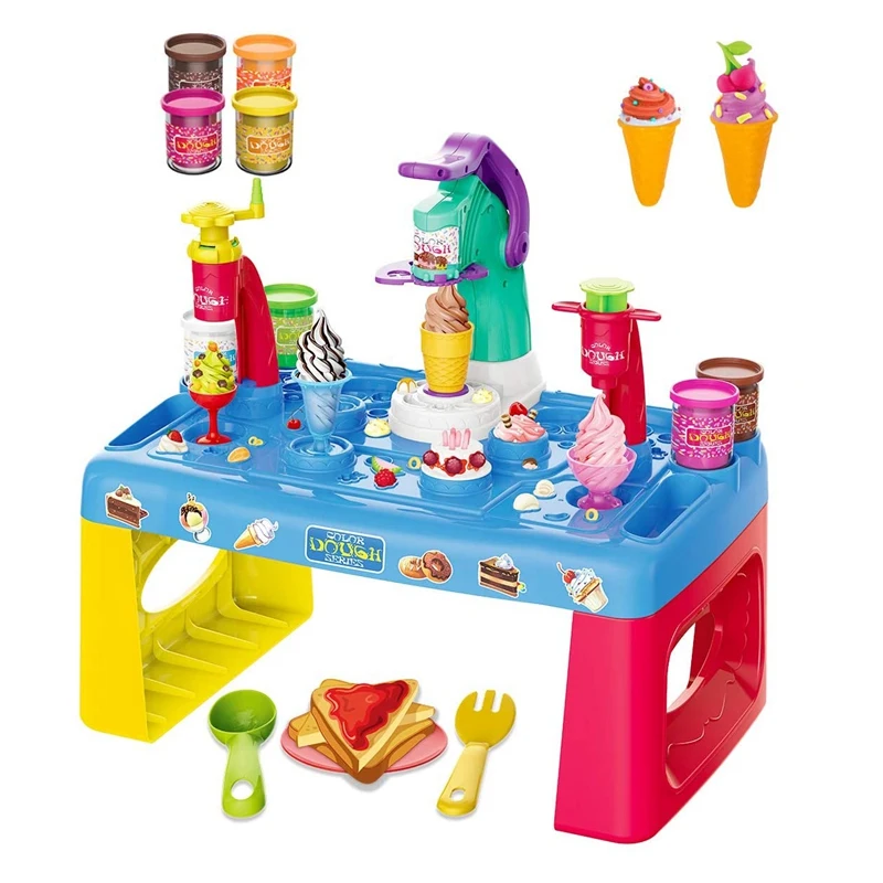 

Наборы playтеста для малышей, игровой столик, наборы мороженого для малышей, игровой столик с инструментами, формы для детей
